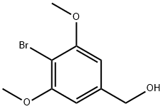 4-溴-3,5-二甲氧基苯甲醇 结构式