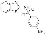 4-アミノ-N-(ベンゾチアゾール-2-イル)ベンゼンスルホンアミド 化学構造式