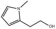 2-(1-メチル-1H-ピロール-2-イル)エタノール 化学構造式