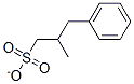 1-PHENYL-2-PROPYLMETHANESULPHONATE Struktur