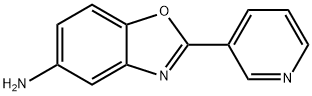 2-(3-ピリジニル)ベンゾオキサゾール-5-アミン 化学構造式