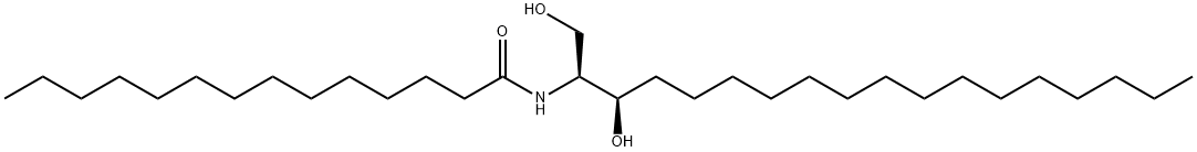 C14ジヒドロセラミド 化学構造式