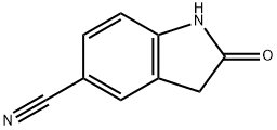 5-氰基吲哚酮, 61394-50-1, 结构式
