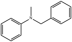 N-フェニル-N-メチルベンジルアミン 化学構造式