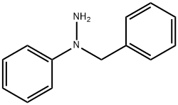 1-ベンジル-1-フェニルヒドラジン 化学構造式