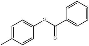p-クレジルベンゾエ-ト 化学構造式