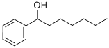 1-フェニルヘプチルアルコール 化学構造式