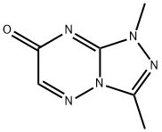 1,3-Dimethyl-7-oxo-1,7-dihydro-[1,2,4]triazolo(4,3-b)[1,2,4]triazine Structure