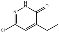 6-氯-4-乙基哒嗪-3(2H)-酮,61404-49-7,结构式