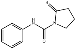 1-Pyrrolidinecarboxamide,  N-phenyl-2-thioxo- Structure