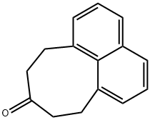 8,9,10,11-テトラヒドロ-7H-シクロオクタ[de]ナフタレン-9-オン 化学構造式