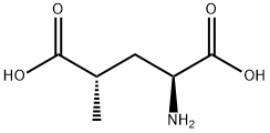 (2S,4R)- 4 -甲基谷氨酸,6141-27-1,结构式