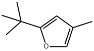 2-tert-ブチル-4-メチルフラン 化学構造式