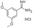 3,5-二甲氧基-苯脒盐酸盐 结构式
