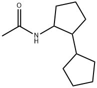 Acetamide, N-[1,1-bicyclopentyl]-2-yl- (9CI) Struktur