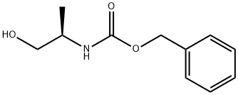 (R)-(+)-2-(Z-アミノ)-1-プロパノール 化学構造式