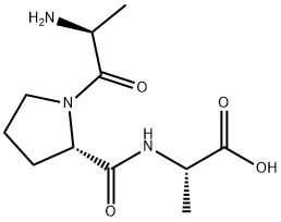 H-ALA-PRO-ALA-OH Structure