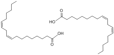 (Z,Z)-9,12-十八烷二烯酸二聚物,6144-28-1,结构式