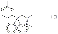 BetacetylMethadol Hydrochloride Structure