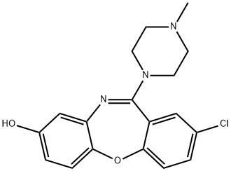8-hydroxyloxapine Structure