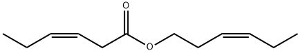 Z,Z-3-己烯酸-3-己烯酯,61444-38-0,结构式