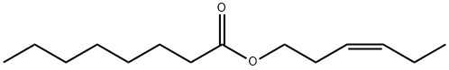 CIS-3-HEXENYL CAPRYLATE Structure