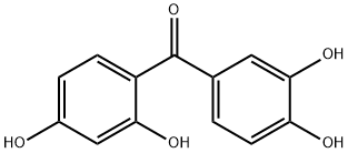 2,3',4,4'-TETRAHYDROXYBENZOPHENONE Struktur