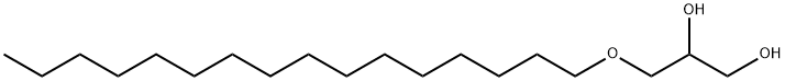 鲛肝醇, 6145-69-3, 结构式