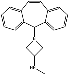 1-[5H-Dibenzo[a,d]cyclohepten-5-yl]-N-methyl-3-azetidinamine Structure