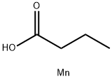 manganese dibutyrate  Struktur