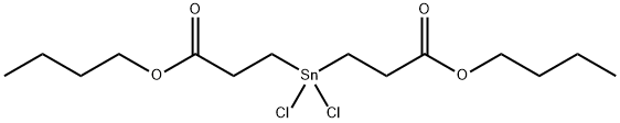 dibutyl 3,3'-(dichlorostannylene)dipropionate Structure