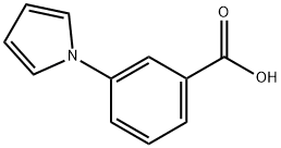 3-(1H-ピロール-1-イル)安息香酸 化学構造式