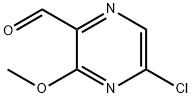 5-CHLORO-3-METHOXYPYRAZINE-2-CARBALDEHYDE 结构式
