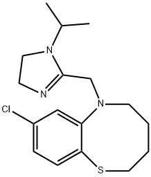 达唑利辛,61477-97-2,结构式