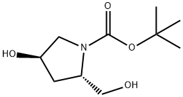 (2S,4R)-N-BOC-羟脯氨醇, 61478-26-0, 结构式