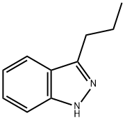 1H-Indazole,  3-propyl- 结构式