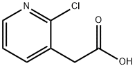 2‐クロロ‐3‐ピリジル酢酸 化学構造式