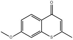 7-Methoxy-2-Methyl-4H-thiochroMen-4-one Struktur