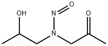 N-nitroso(2-hydroxypropyl)(2-oxopropyl)amine Structure