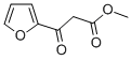 2-呋喃甲酰基乙酸甲酯 结构式