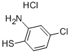5-CHLORO-2-MERCAPTOANILINE HYDROCHLORIDE Struktur