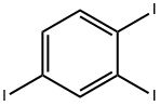 1,2,4-三碘苯, 615-68-9, 结构式