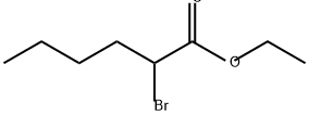 Ethyl 2-bromohexanoate Structure