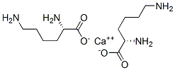 calcium di(L-lysinate) Struktur