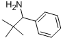 2,2-ジメチル-1-フェニルプロピルアミン 化学構造式
