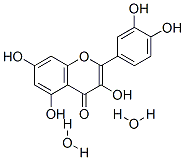 二水槲皮素,6151-25-3,结构式