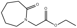 ETHYL (2-OXOAZEPAN-1-YL)ACETATE Struktur
