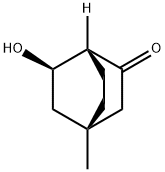 Bicyclo[2.2.2]octanone, 6-hydroxy-4-methyl-, (1R,4S,6R)- (9CI) Structure
