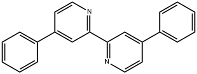 4,4'-ジフェニル-2,2'-ビピリジン 化学構造式