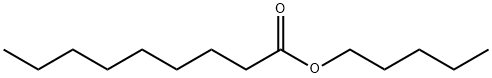 ノナン酸ペンチル 化学構造式
